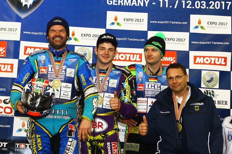 Günther Bauer, Max Niedermaier, Hans Weber, Bernd Sagert