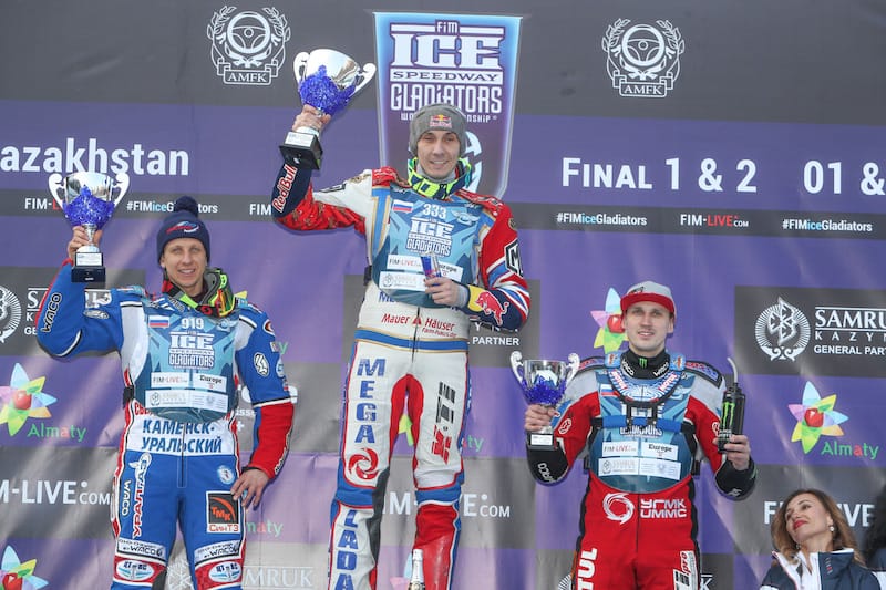 Almaty Kazakhstan - Day 2 Podium